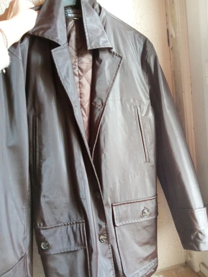 Long Manteau Homme marron - photo numéro 2