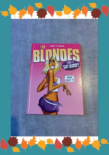 Bande dessinée les blondes
