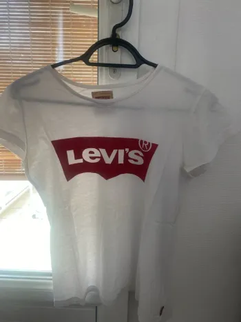 T-shirt Lévis blanc
