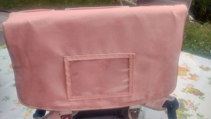 Cartable fille tann s Les Fantaisies Léonie 41 cm Rose/Bleu - photo numéro 4