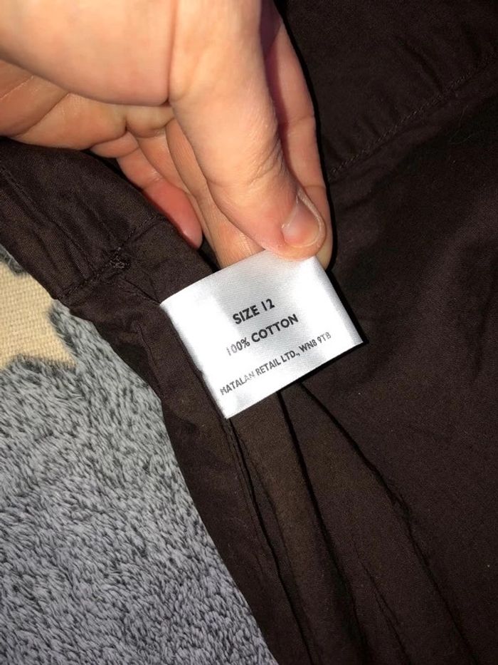 Jupe trapèze papaya taille us 12 (équivalent à un 38/40) - photo numéro 3