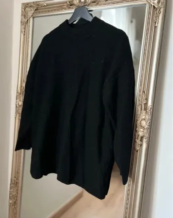 Robe pull noir H&M