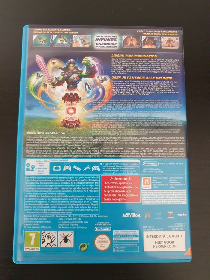 Jeu Wiiu "Skylanders Imaginators" - photo numéro 3