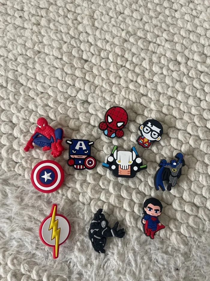 Lot de charms pour Crocs