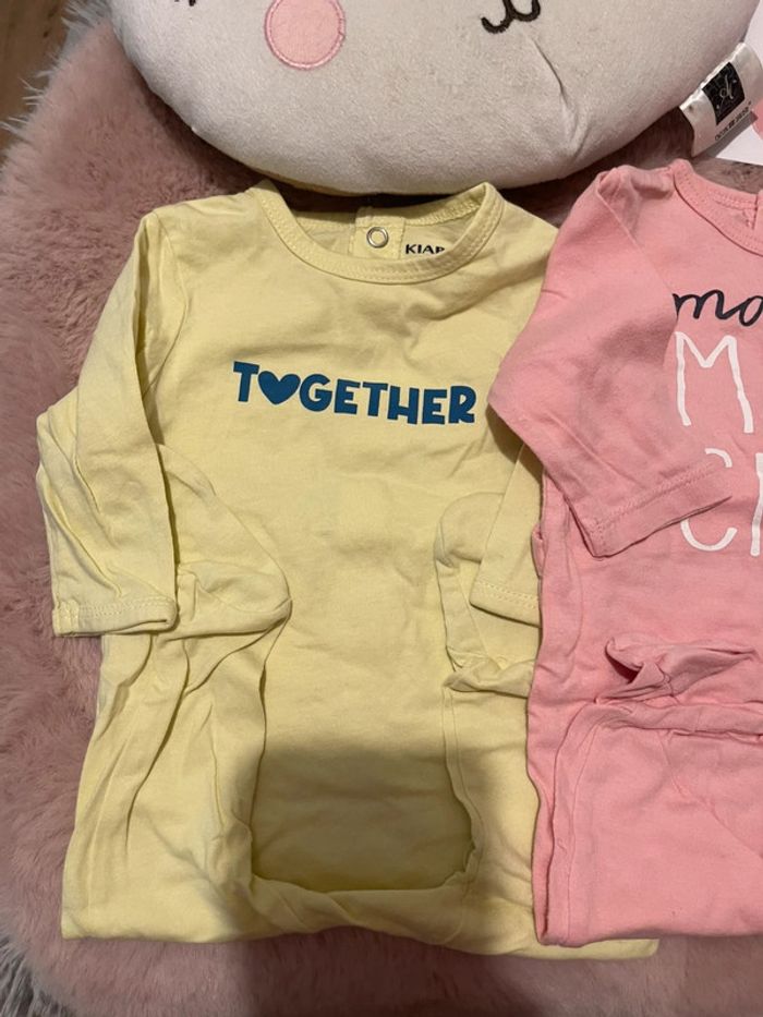 Lot de 3 pyjama léger 3 mois - photo numéro 2