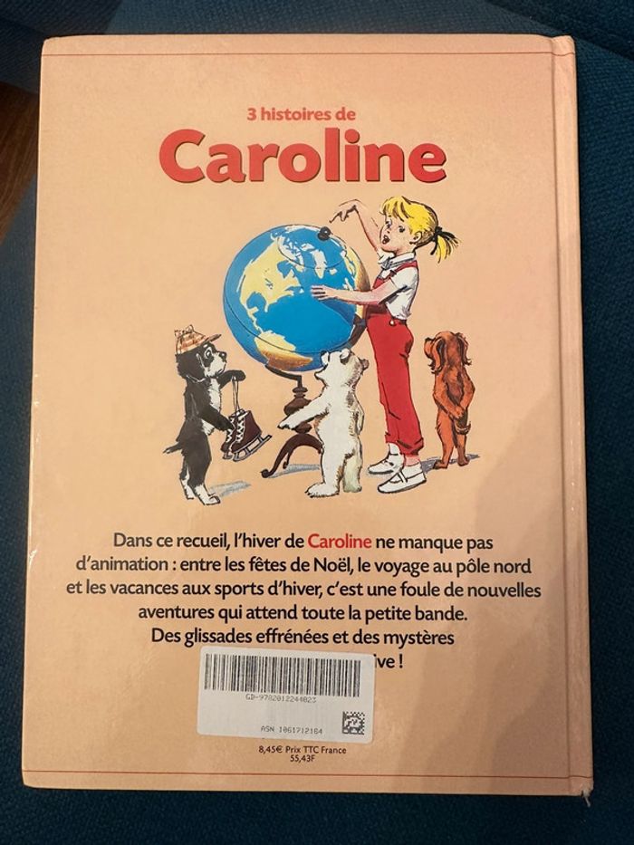 Livre vintage 3 histoires de Caroline recueil album Pierre Probst Hachette Jeunesse - photo numéro 2