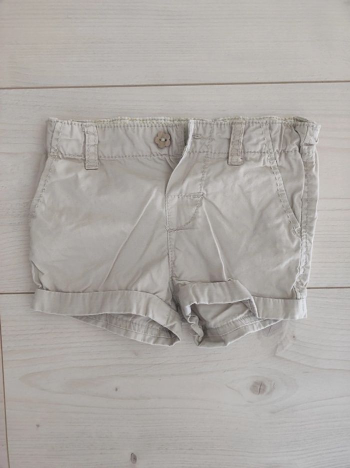 Ensemble short tee shirt 9mois - photo numéro 2