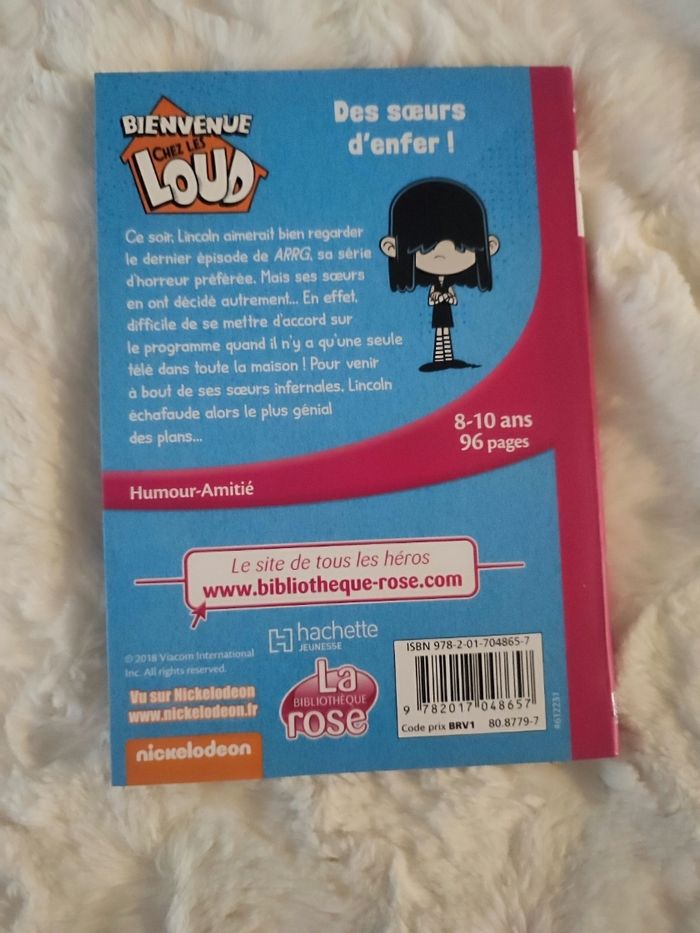 Bienvenue chez les Loud 01 - Des soeurs d'enfer ! Nickelodeon La bibliothèque rose - photo numéro 2