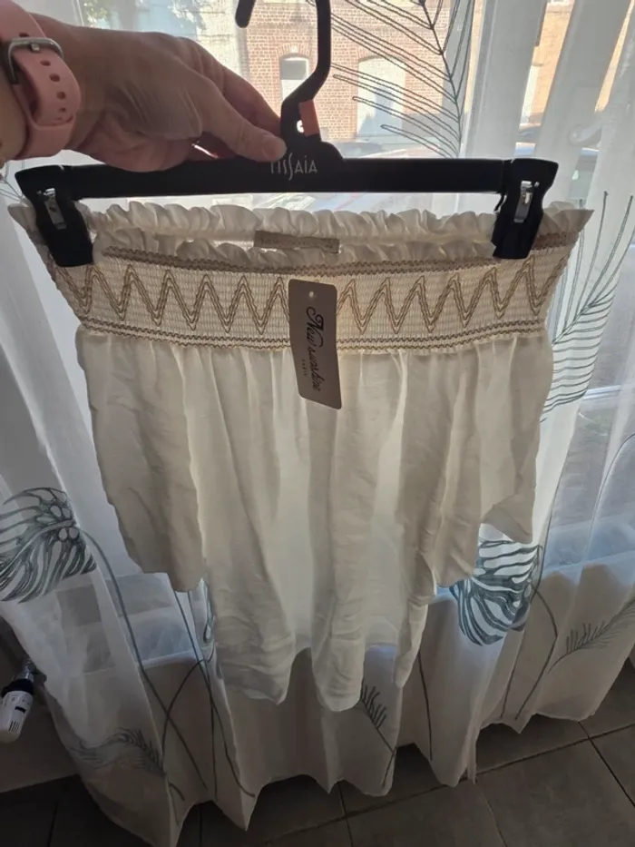Blouse col bardot
