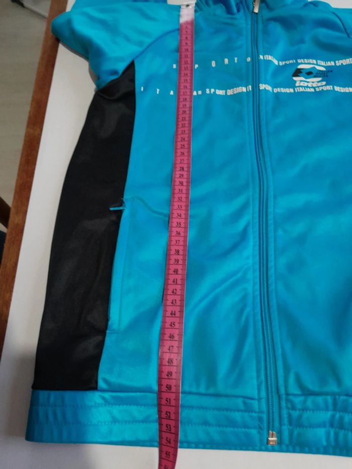 Veste zippée lotto italian sport design - photo numéro 10
