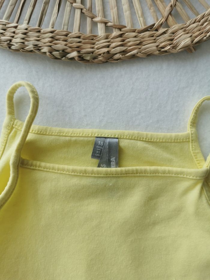 Débardeur jaune fines bretelles Orchestra 18 Mois - photo numéro 2