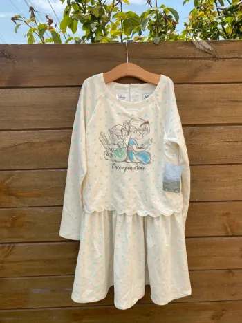 Robe Disney store Anna Elsa reine neiges Frozen animators épaisse hiver 7 8 ans