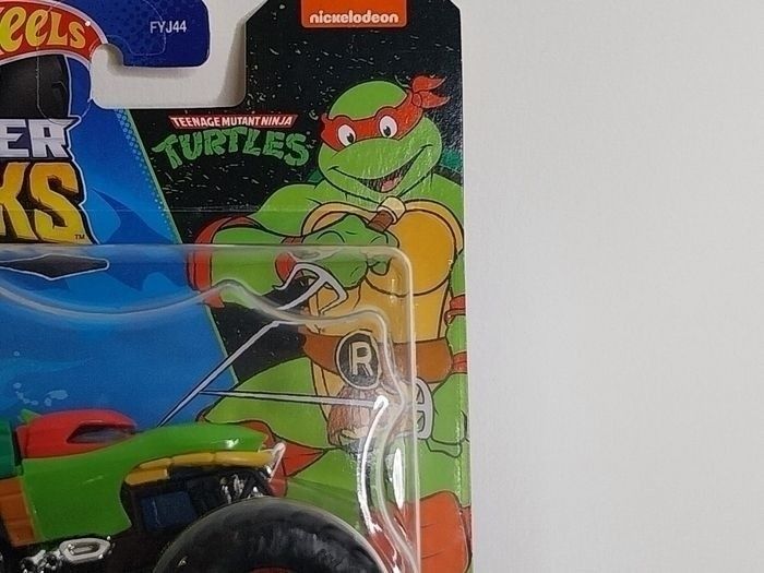 Hot Wheels Monster Truck Tortue Ninja Teenage Mutant Ninja Turtle Raphael 2013 - photo numéro 2