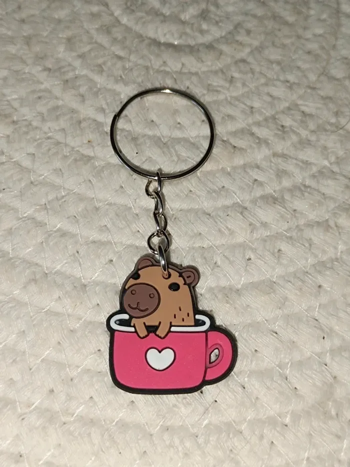 Porte clef Capybara🤎🤎