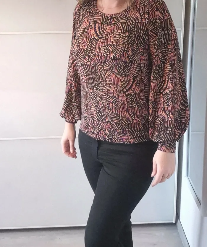 Blouse cache-cache taille s - photo numéro 3