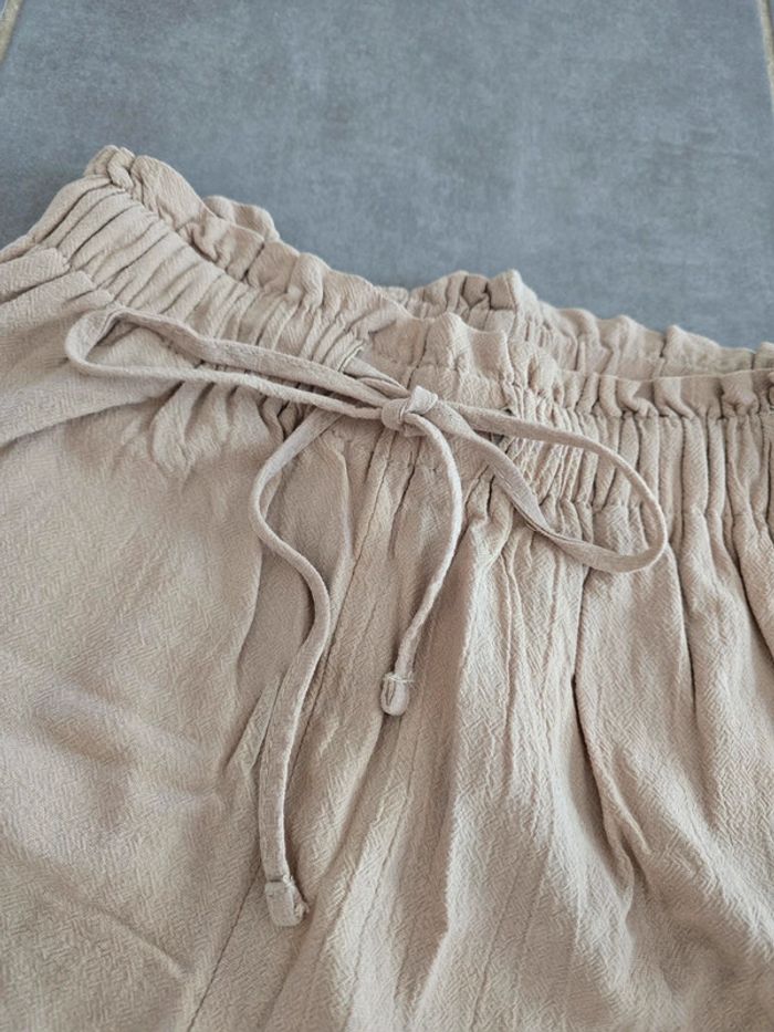Short beige taille haute - photo numéro 2