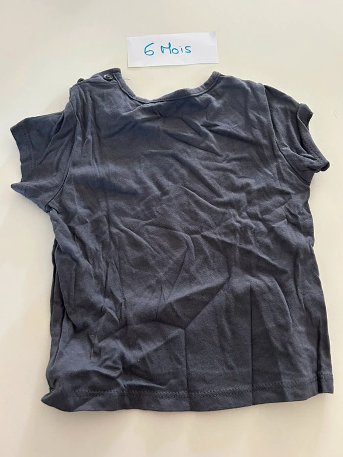 T-shirt kiabi 6 mois - photo numéro 3