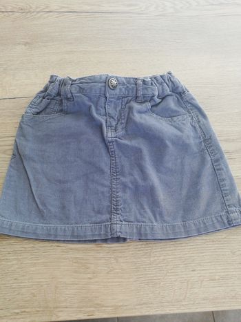 Jupe velours 8 ans