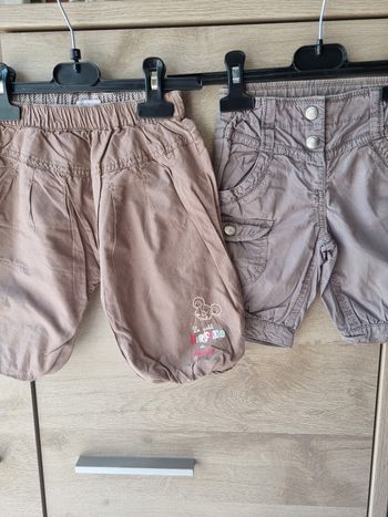 Lot sarouel et pantacourt kidkanaï et petit kimbaloo 18 mois 