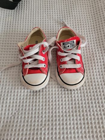 Baskets toile converse mixte pointure 21