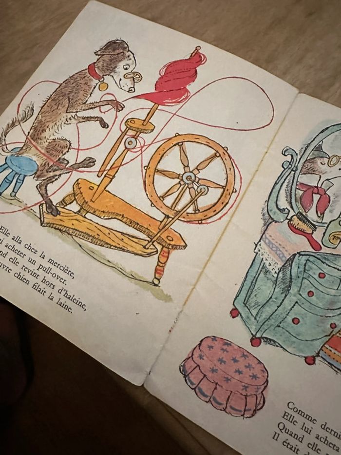 Un petit livre d’argent album ancien Le chien de la mère Gaspard éditions deux coqs d’or - photo numéro 7