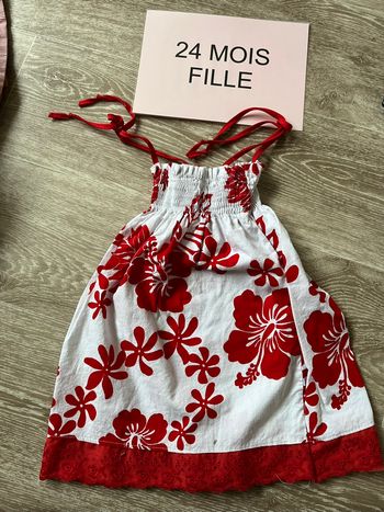Robe Fille 24 mois