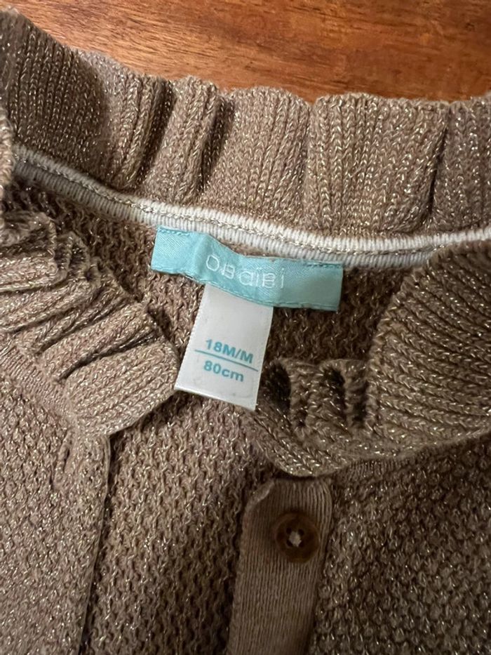 Gilet obaibi fille 18 mois - photo numéro 3