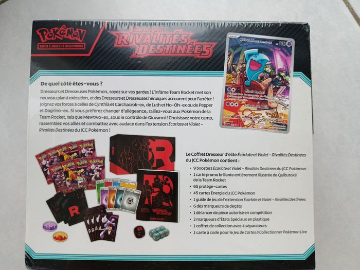 ETB Coffret dresseur d'élite EV10 Rivalités Destinées - photo numéro 3