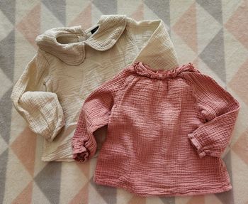 Lot 2 blouses Kiabi 24 mois