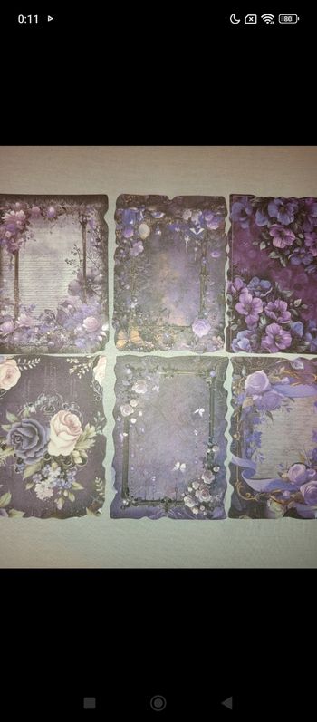 Papier scrapbooking matériel