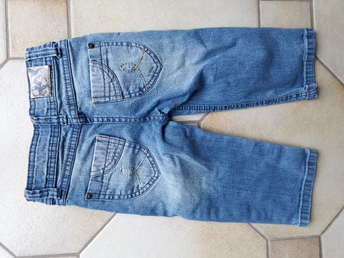 Vêtements fille 7 ans pantacourt en jean In extenso - photo numéro 2