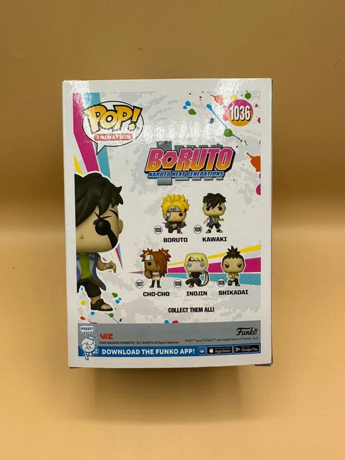 Figurine Pop [Exclusive] Boruto : Kawaki (Luminescent Dans Le Noir) [1036] - photo numéro 2