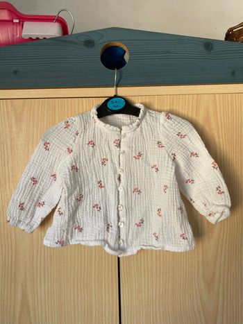 Chemisier à motifs fleurs 18 mois