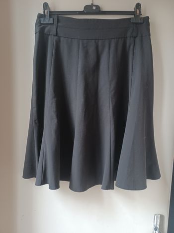 Jupe noire évasée
