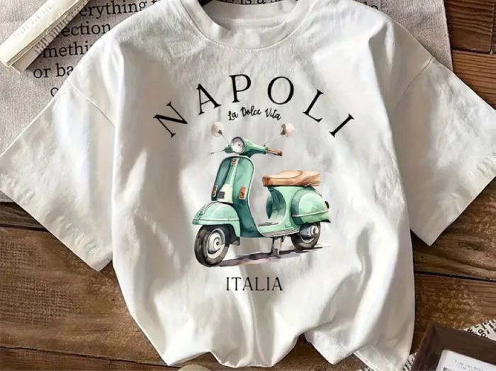Tee shirt imprimé Napoli