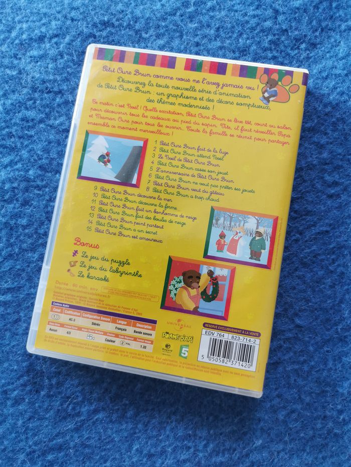 DVD Le Noel de Petit Ours Brun - photo numéro 4