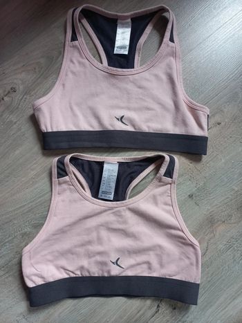Lot de 2 brassières ' Domyos' 8'9ans