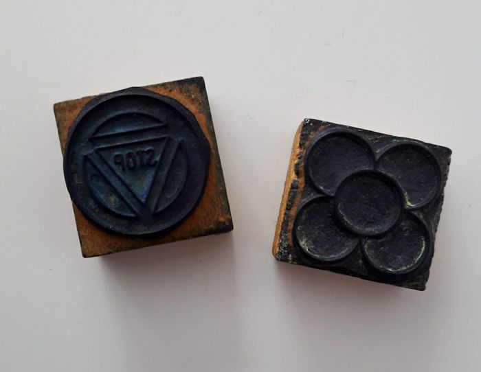 Mini tampons encre vintage