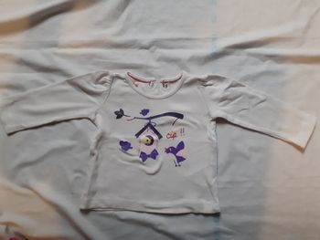 Sweet blanc motif oiseau