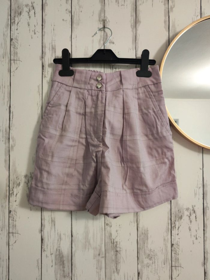 Short taille haute Bershka femme taille S - photo numéro 2