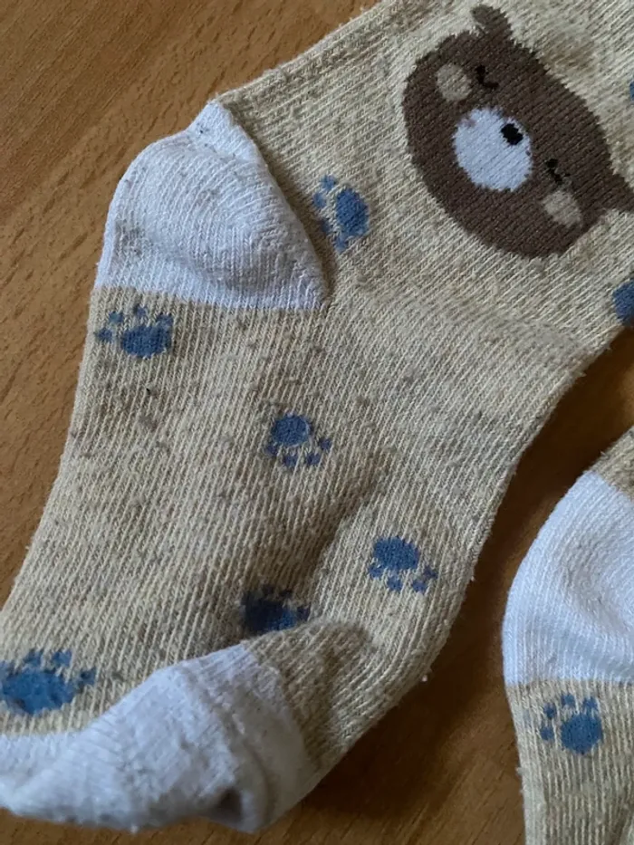 Chaussettes oursons Ergee Taille 86-92 - photo numéro 2