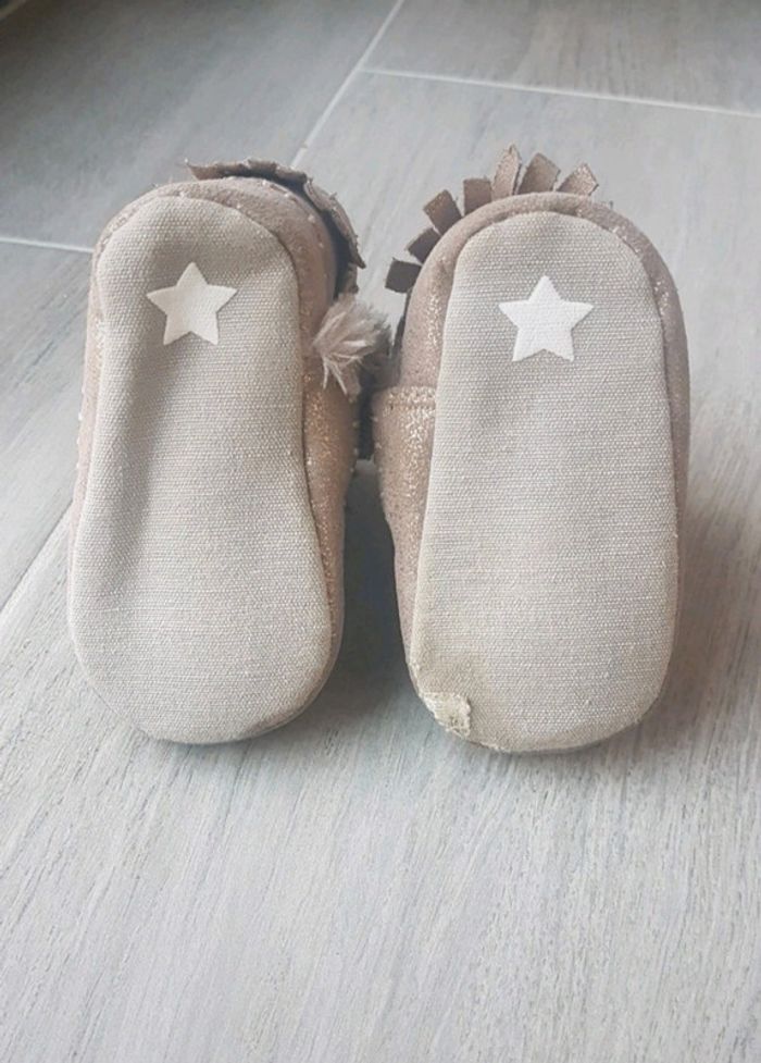 Bottines fourrées chaussons bébé Tape à l'oeil 6 mois - photo numéro 4