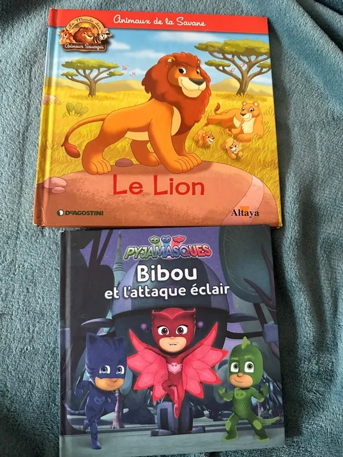 2 livres enfant