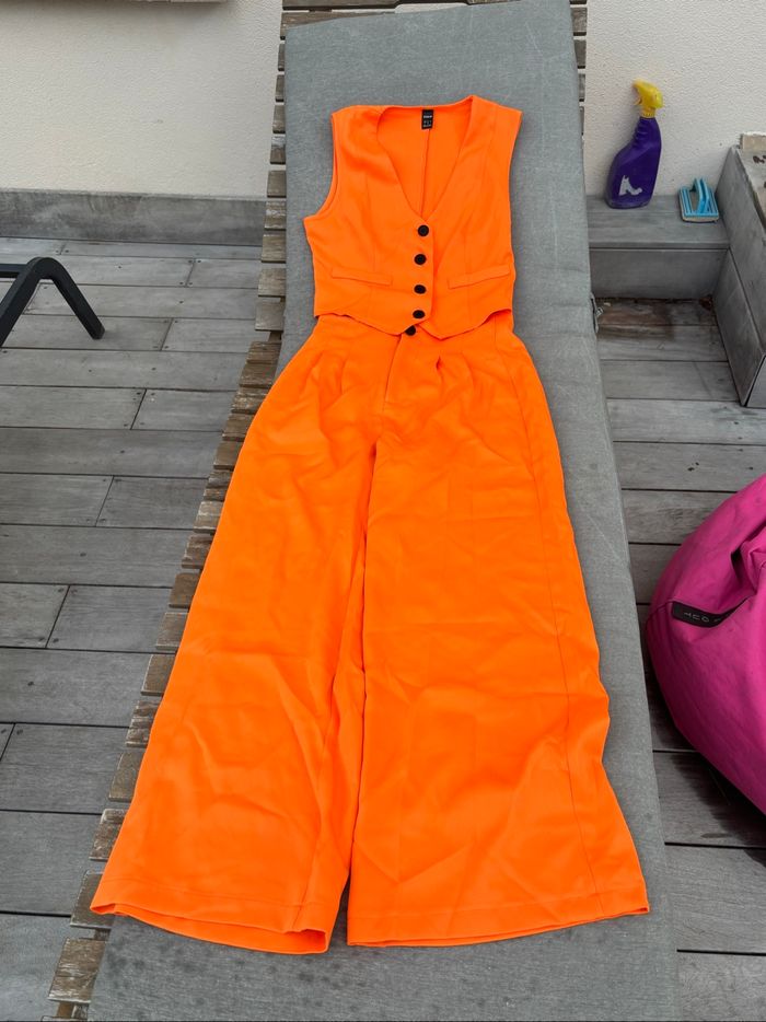 Ensemble pantalon gilet - photo numéro 3