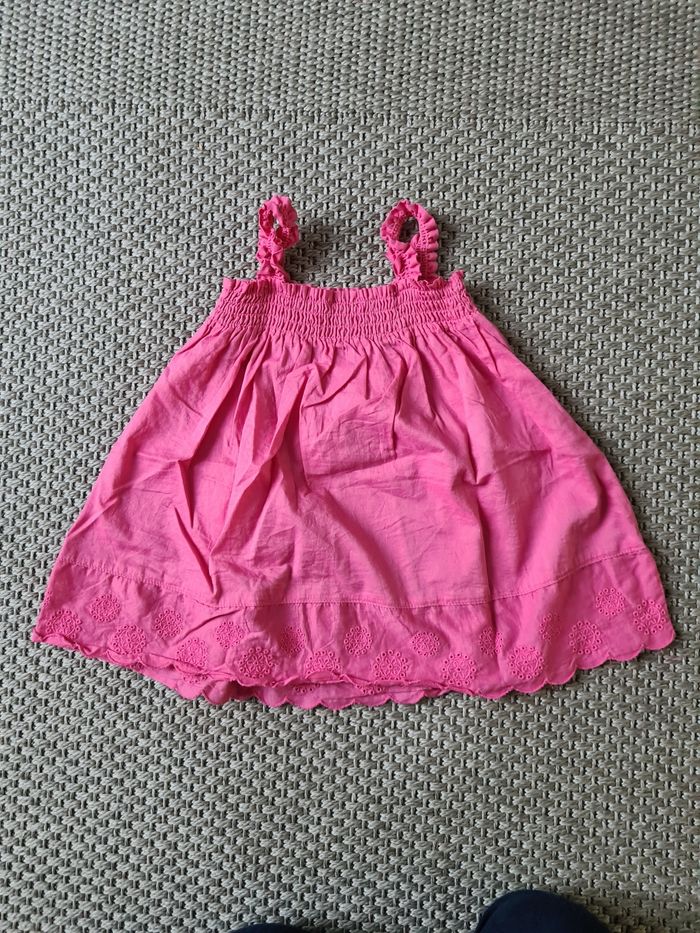 Robe légère rose - 12 mois - photo numéro 2