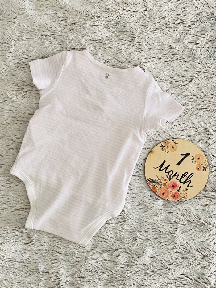 Body Croisé Manches Courtes Obaïbi 1 Mois - photo numéro 3
