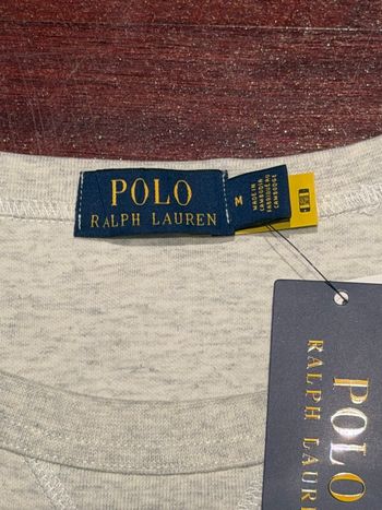 Sweat Polo Ralph Lauren gris Taille M