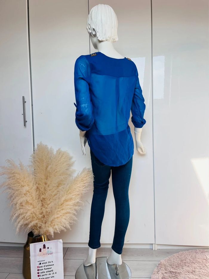 chemisier bleu - photo numéro 5