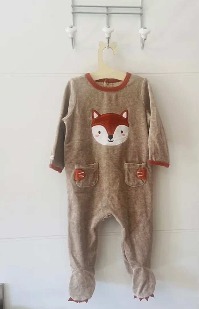 Pyjama une pièce mixte