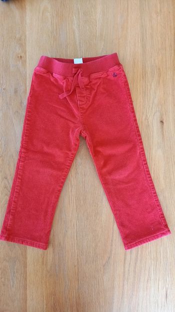 Pantalon petit bateau taille 24 mois